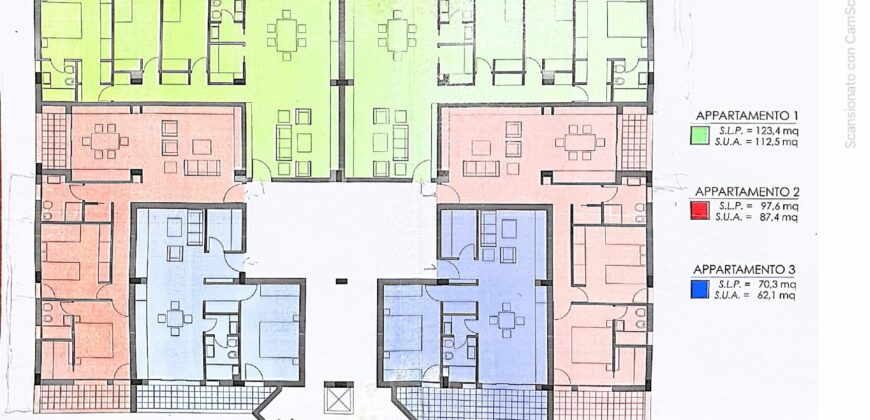 Appartamenti di nuova costruzione in vendita a Borgetto, Via Settembrini