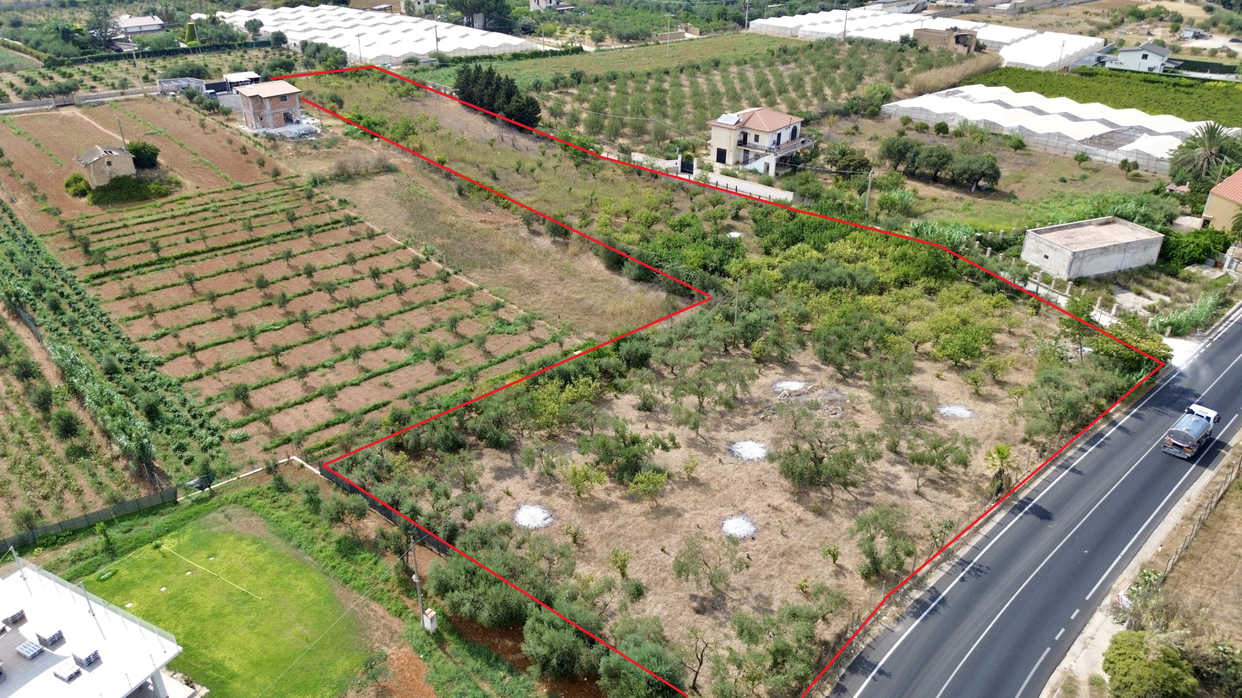 Terreno agricolo in vendita a Partinico, Contrada Piano del Re